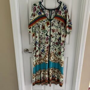 Johnny Was Felix Trapeze Dress